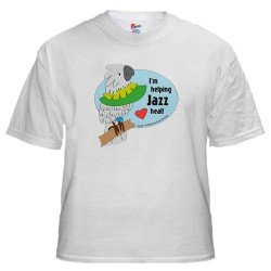 Helping Jazz Heal t-shirt (simulated)